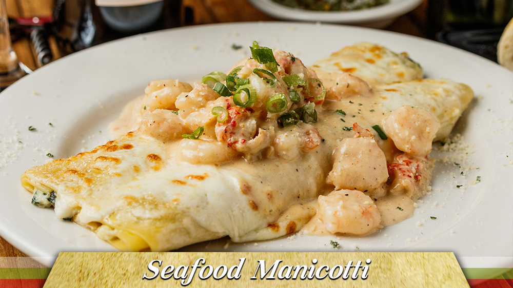 Seafood Manicotti Gulfport